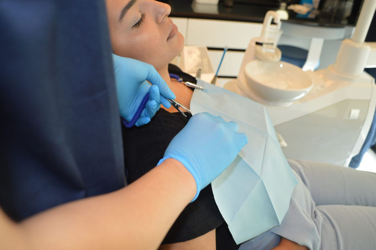 Prova estetica in poltrona